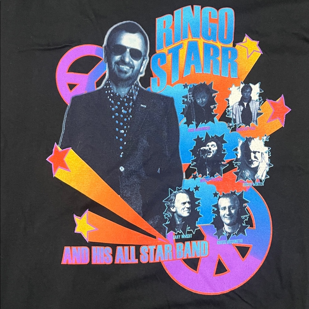 Ringo Starr and his All Star Band 2010 Tour T-Shirt